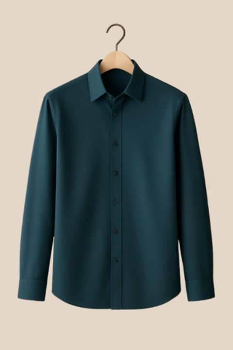 Olav| Rynkfri stretchskjorta för män