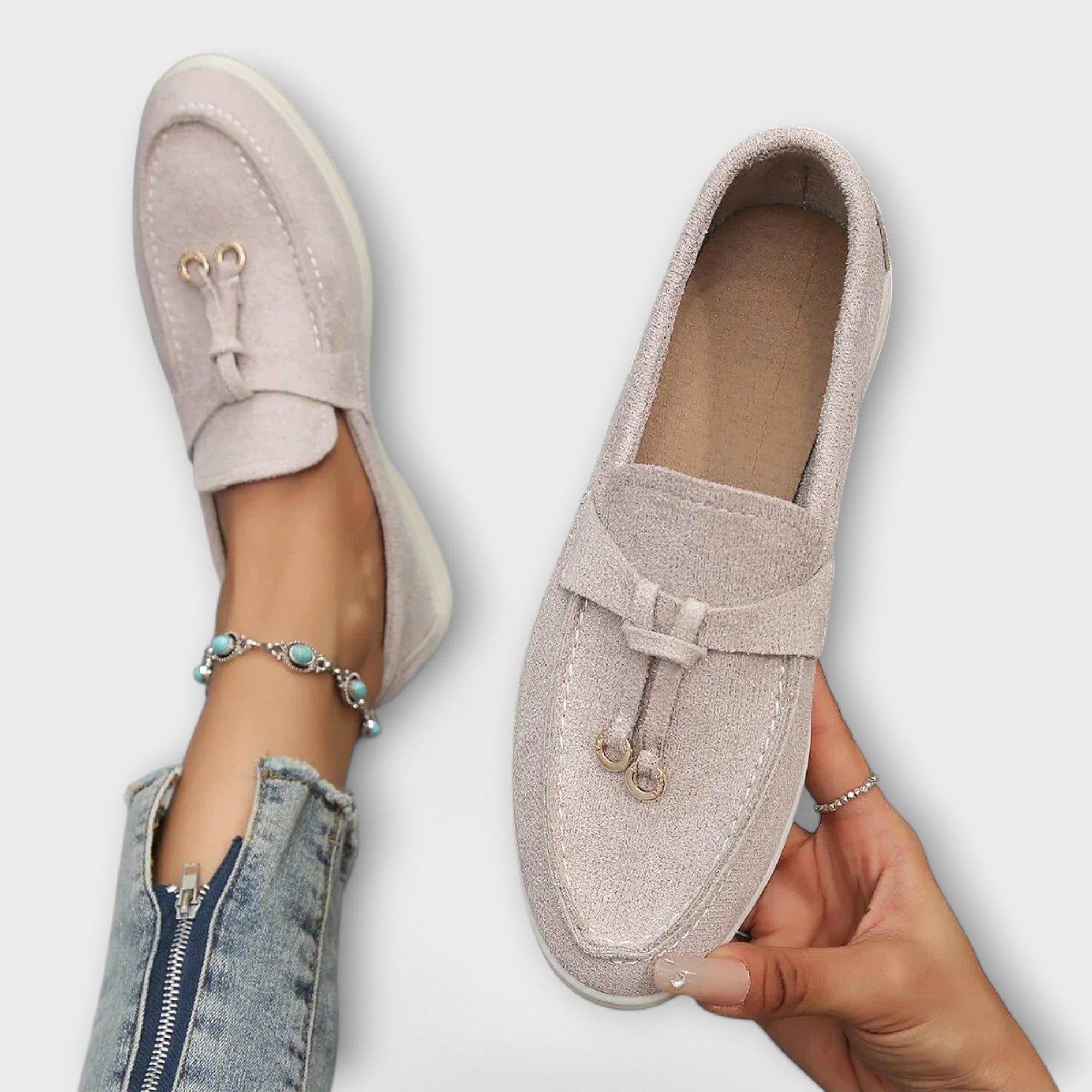 Eline | Klassiska Ortopediska Dam Loafers