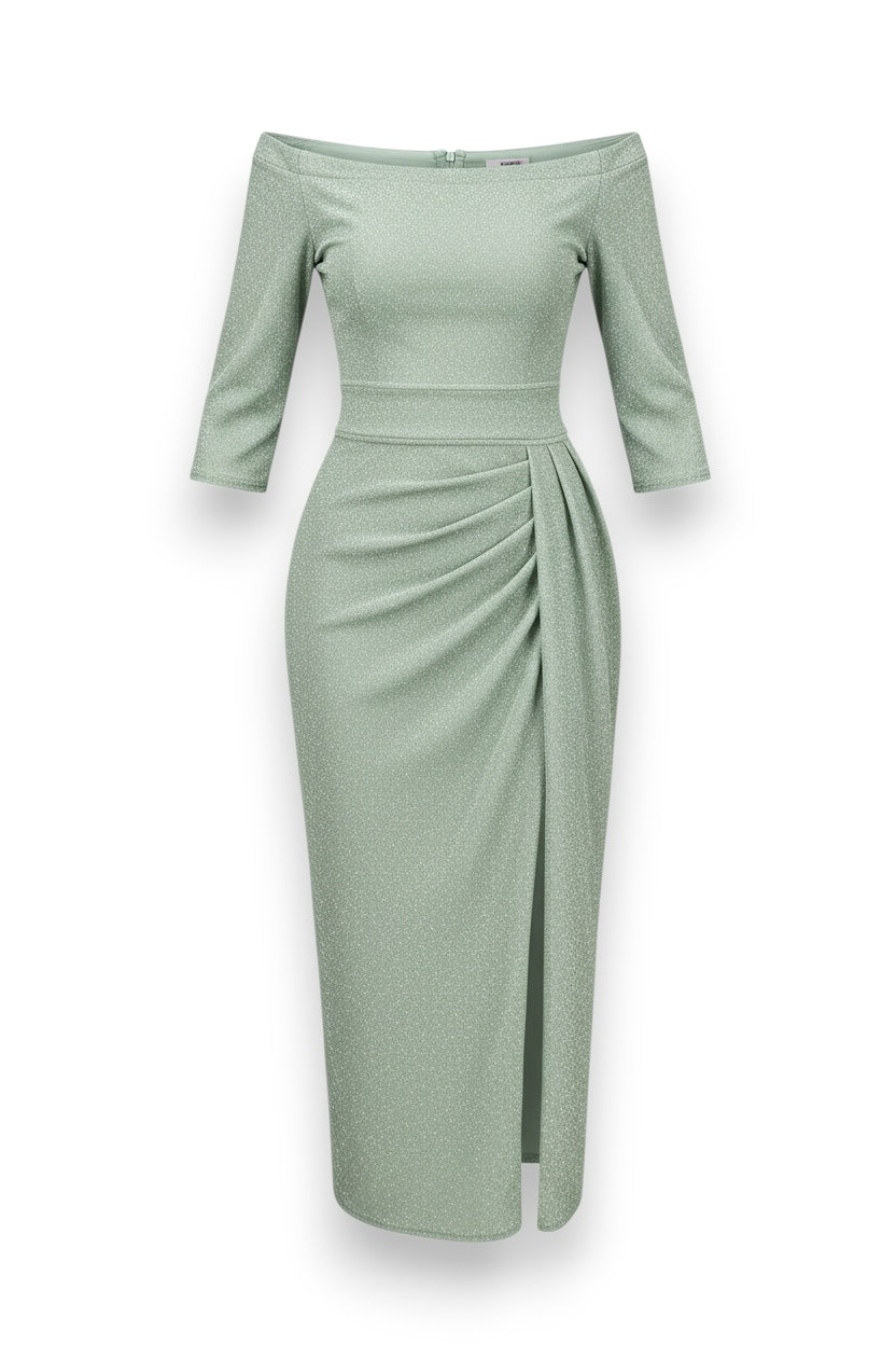 Glittrande långklänning Elisa