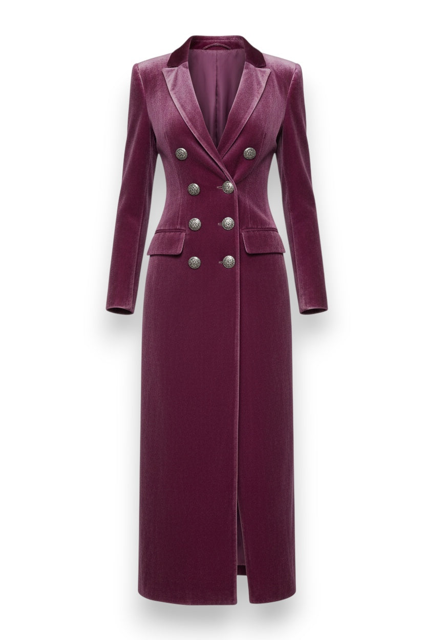 Victoria | Blazerklänning i Sammet
