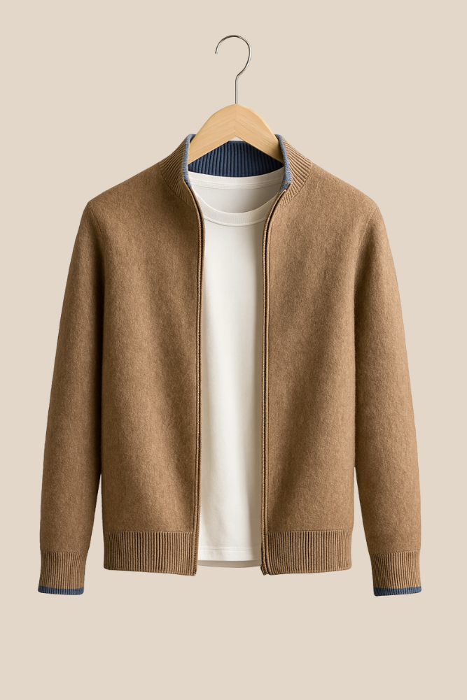 Bellini - Finstickad cardigan